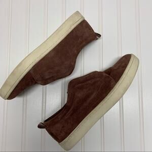 Splendid Suede Purple Deep Mauve Slip On Tennis Shoe Sz 8.5